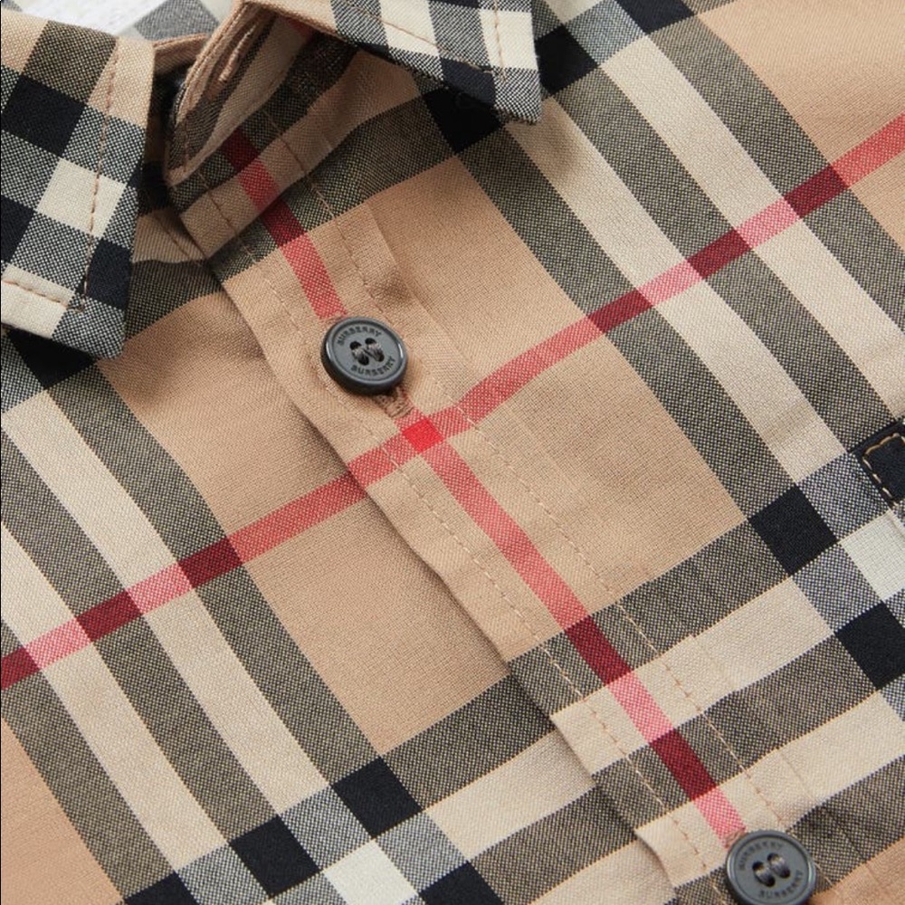 Burberry toddler Fredrick woven shirt